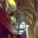 Luxeuze liftschacht in het kruisherenhotel in het centrum van Maastricht